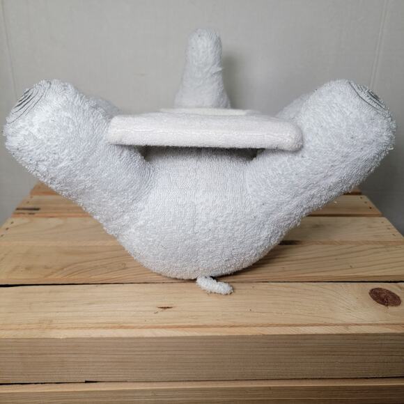 Carnival Cruise Lines White Towel Elephant Plush w/ 4X6 Photo Frame - Picture 5 of 7